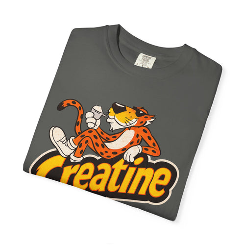 Creatine Flaming Hot Oversized Tee (Pump Cover)