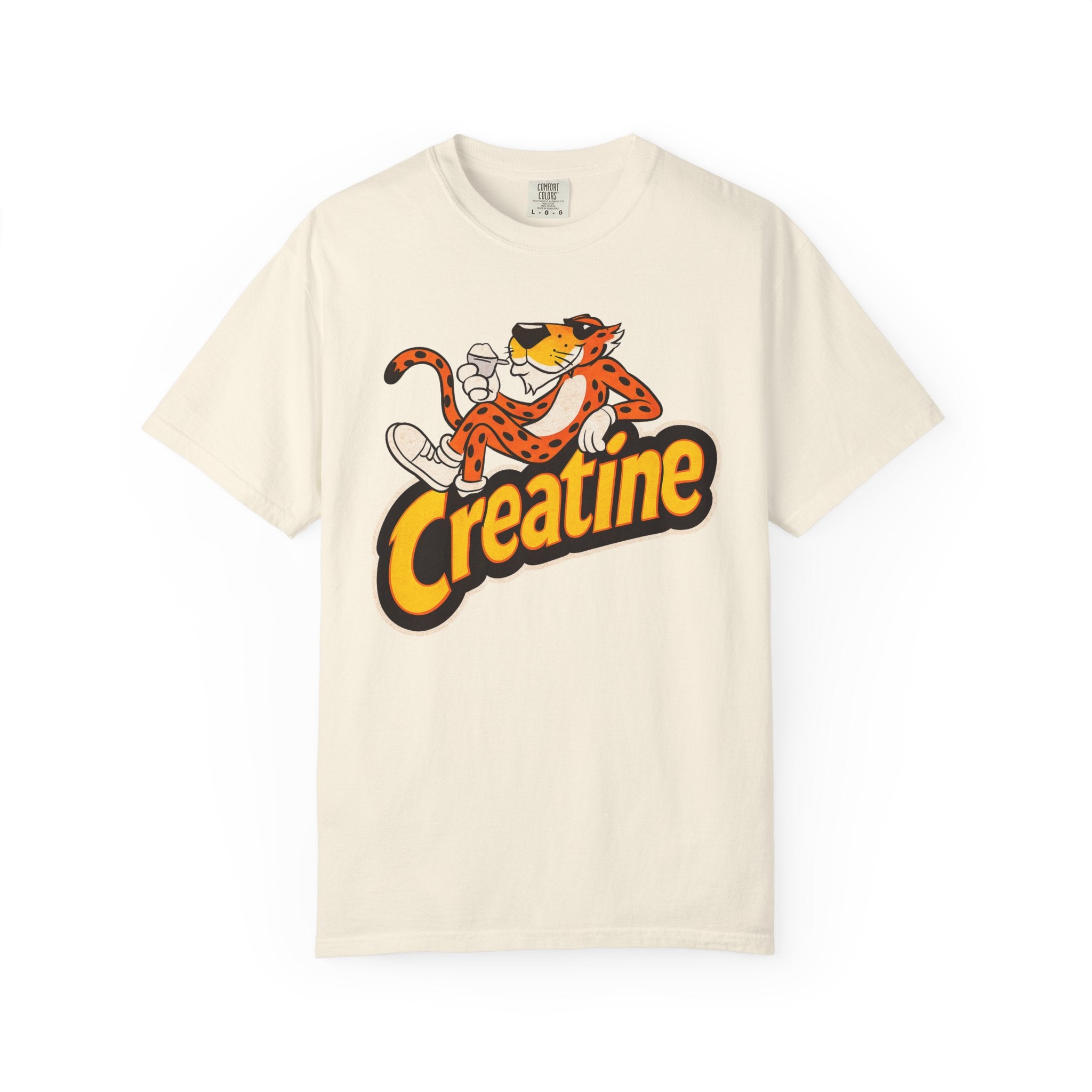 Creatine Flaming Hot Oversized Tee (Pump Cover)