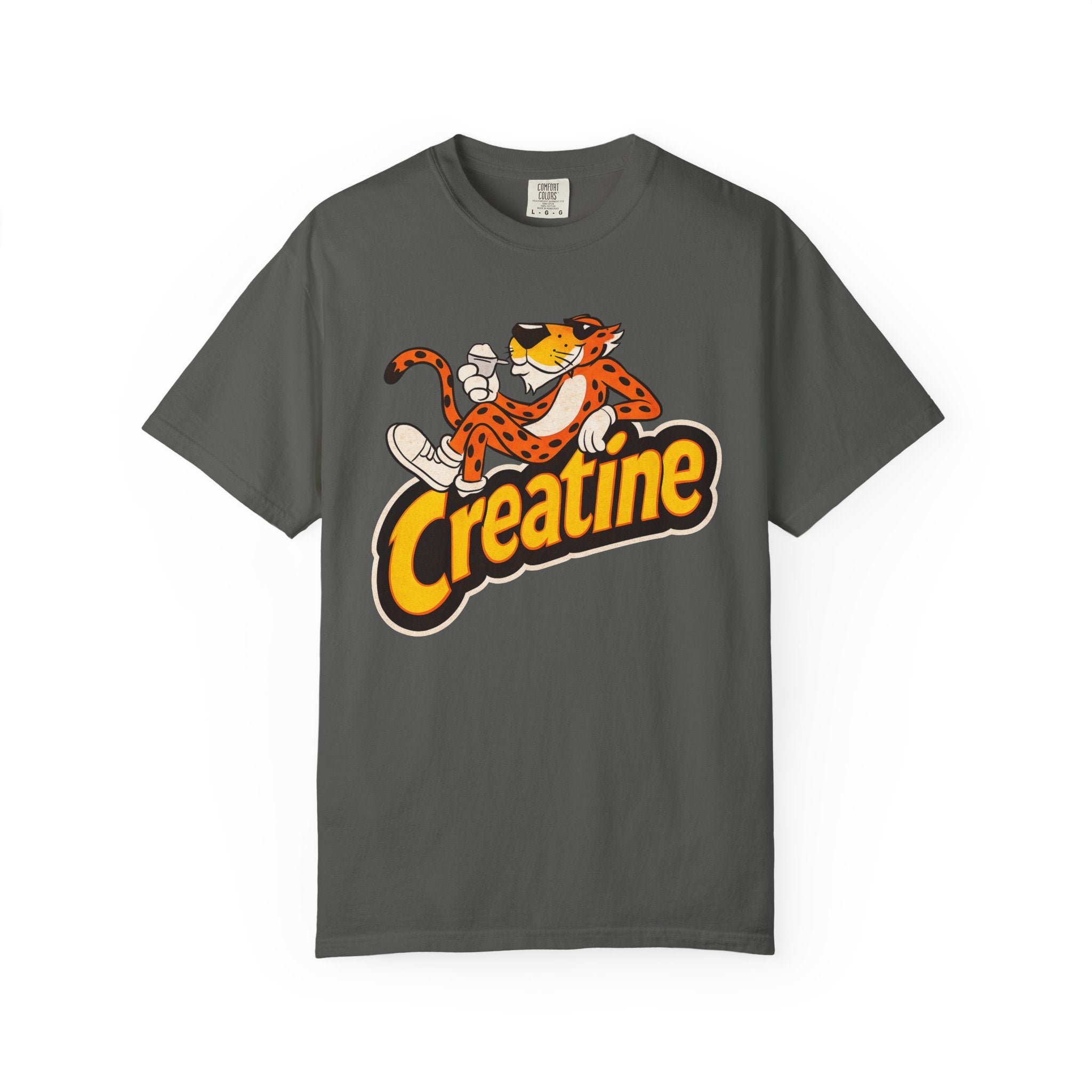 Creatine Flaming Hot Oversized Tee (Pump Cover)