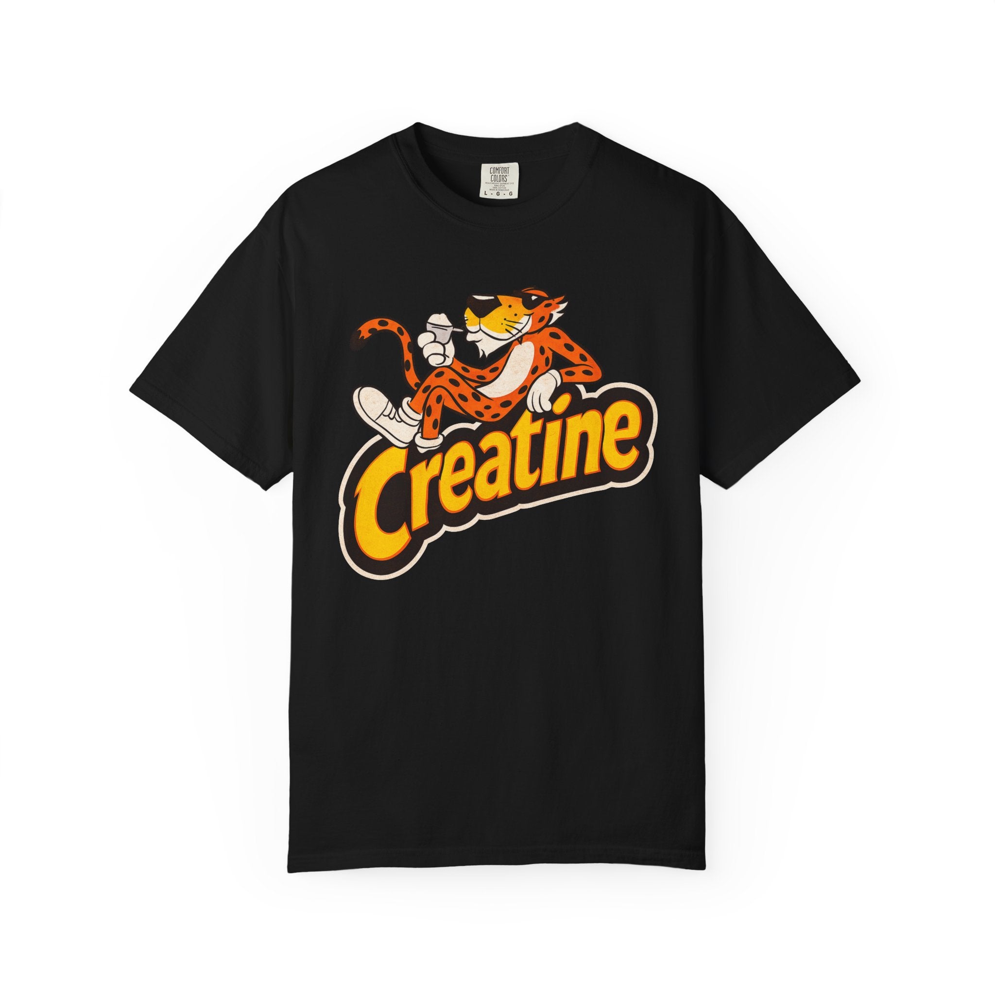 Creatine Flaming Hot Oversized Tee (Pump Cover)