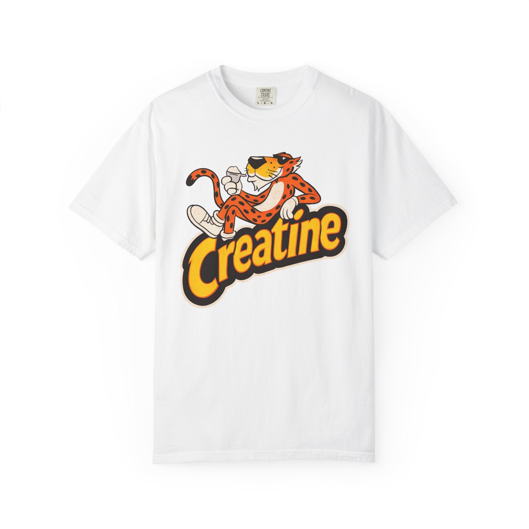 Creatine Flaming Hot Oversized Tee (Pump Cover)